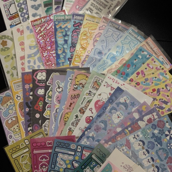 20+ sheets！Colorful Assorted Sticker - Picture 4 of 9